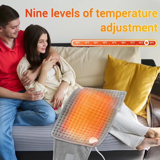 Luliqua ThermoWaist 9 heat levels temperature adjustment - precise control from 39°C to 55°C (102°F to 131°F) for customized heat therapy comfort