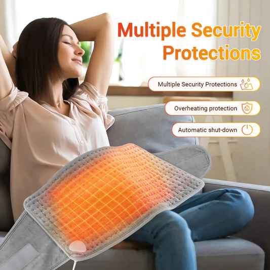 Luliqua ThermoWaist multiple security protections - overheating protection and automatic shut-down for safe worry-free heat therapy use