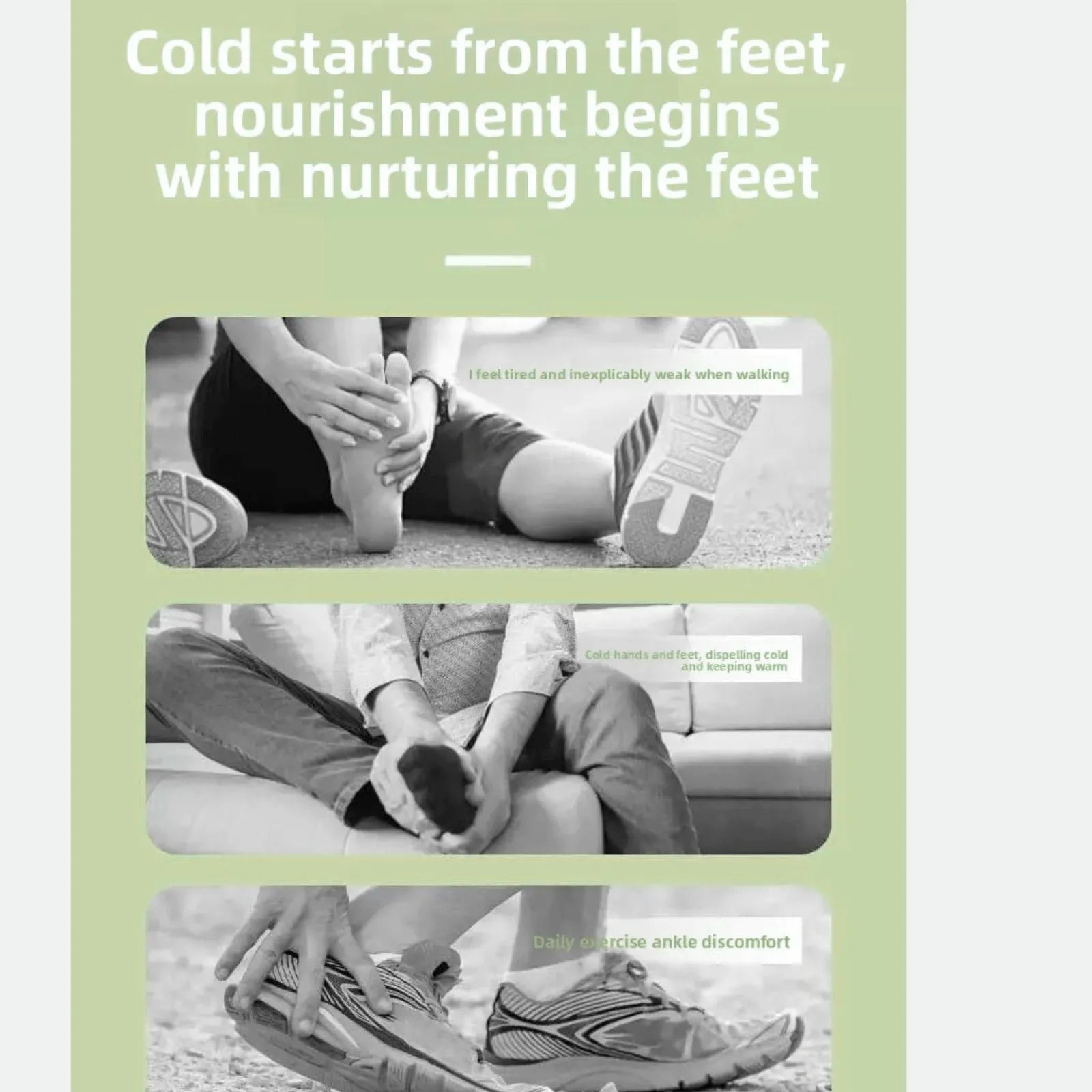 Best Ankle Massager with Heat Therapy for Pain Relief | Rechargeable & Portable