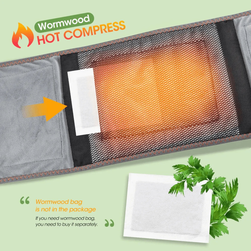 Best Heated Waist Belt for Back Pain Relief | Rechargeable Lumbar Massager