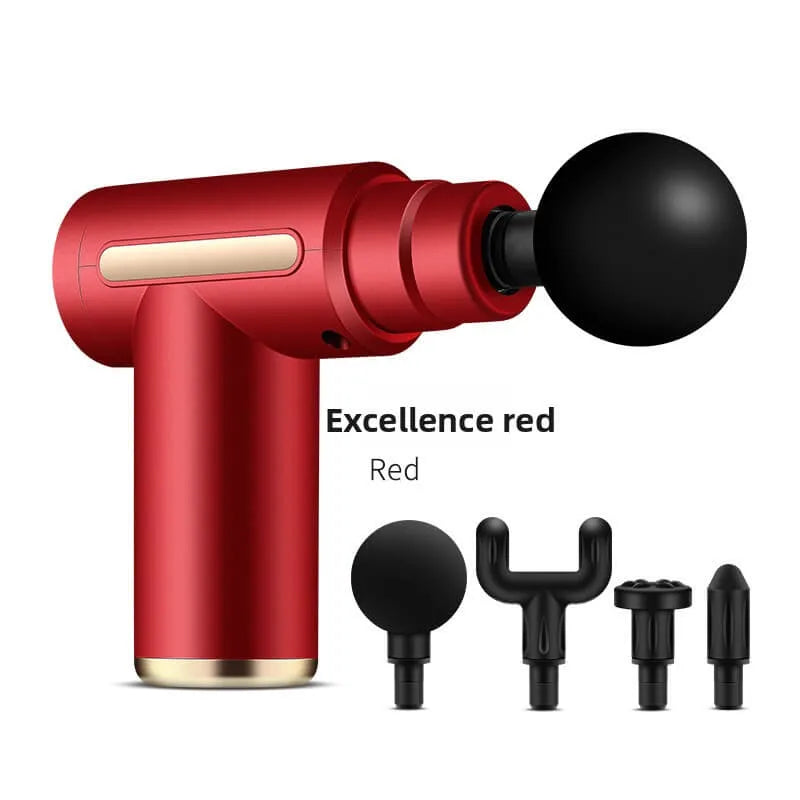 Best Red Mini Portable Massage Gun for Muscle Recovery | Quiet & Compact