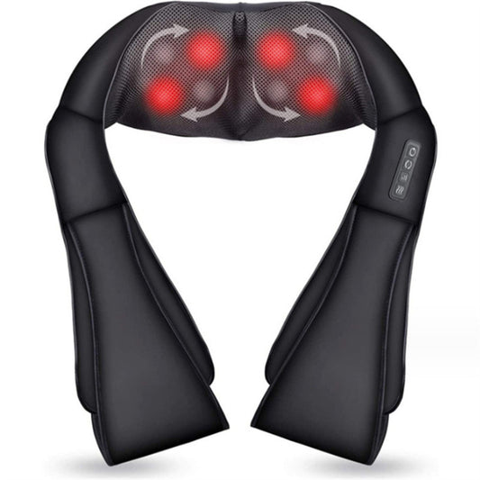 Luliqua ShawlRelief™ Shiatsu Neck & Shoulder Massager with Heat - 16 Nodes