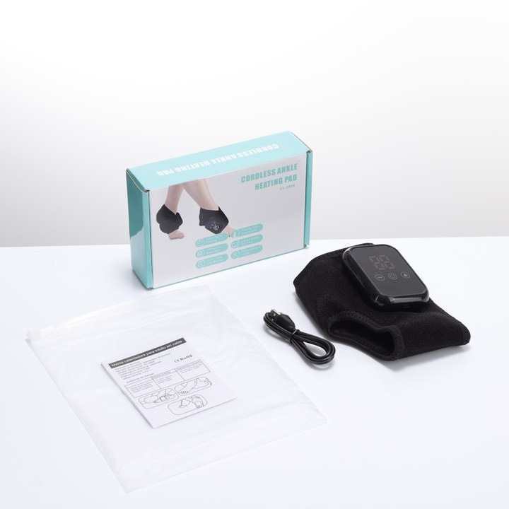 Luliqua Ankle Massager with heat therapy – rechargeable device for soothing ankle and foot pain relief