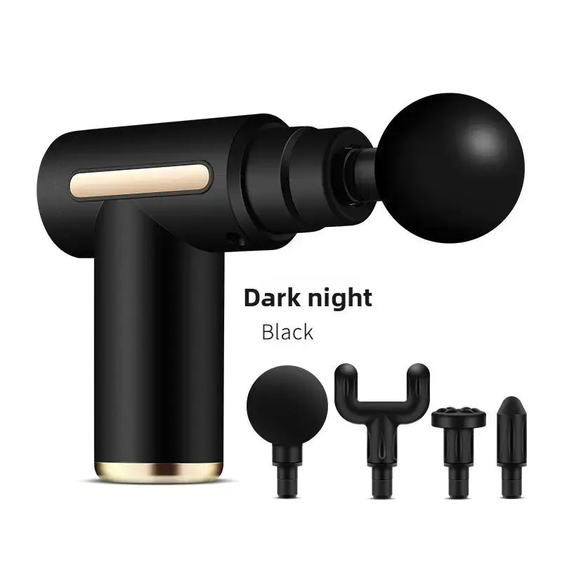 Best Black Mini Portable Massage Gun for Muscle Recovery | Quiet & Compact